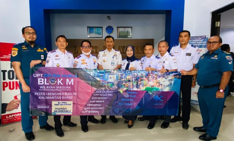 Para pimpinan UPT Ditjen Hubla Kemenhub RI Blok Madura dan Bawean berkumpul di KUPP Telaga Biru, Kabupaten Bangkalan, Madura Jum'at, 19 November 2021 pagi. Foto: KUPP Sapudi ForLensaMadura.Com