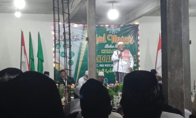 MWC NU Gayam Gelar Harlah k-99 Nahdlatul Ulama