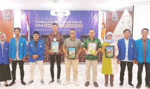 PC PMII Kota Semarang Teken MoU dengan KPU dan Bawaslu, Ini Tujuannya