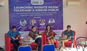 BBI Gelar Launching Website Pojok Toleransi