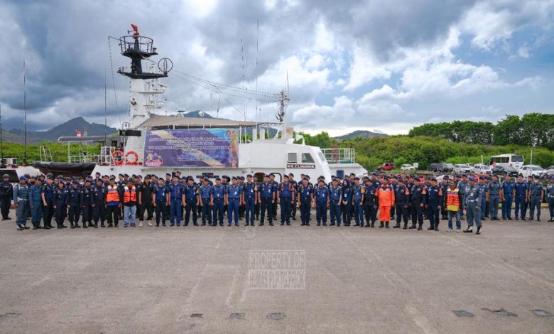 Kemenhub Gelar Apel Pasukan Pengamanan Angkutan Laut untuk Lebaran 2023
