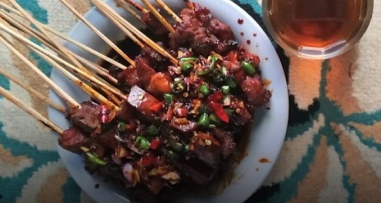 Sate kambing idul adha