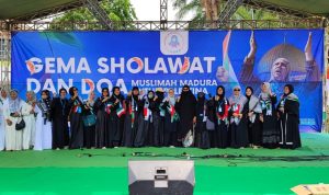 Ribuan Muslimah Madura Galang Dana dan Doa Bersama untuk Palestina