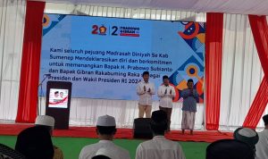 Guru Madin dan Guru Ngaji di Sumenep Deklarasi Paslon Prabowo-Gibran