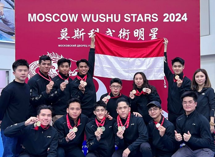 Wushu Jatim wakil Indonesia mengikuti ajang Moscow Wushu Stars 2024 (lensamadura.com/istimewa)