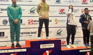 Raih Emas Kejurnas Karate, Alex Dedikasikan untuk Mendiang Pelatih Lukman Arif