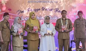 Kepala Disdik Sumenep Launching Buku karya Guru SDN Pangarangan 3