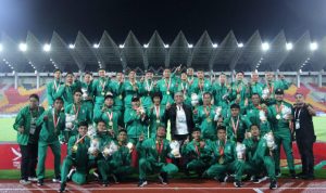 Tim Sepak Bola Jatim Juara PON 2024