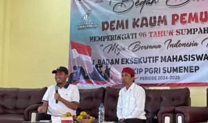 BEM STKIP PGRI Sumenep Sukses Gelar Bedah Buku Demi Kaum Muda karya Achmad Fauzi Wongsojudo
