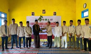 Mahasiswa STKIP PGRI Sumenep Gelar Sosialisasi Lingkungan di Ponpes Jamalul Lail