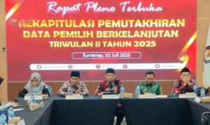 KPU Sumenep Perbarui Data Pemilih, Tambah 15.875 Orang