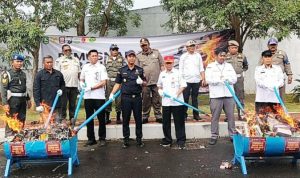 Pemusnahan Rokok Ilegal