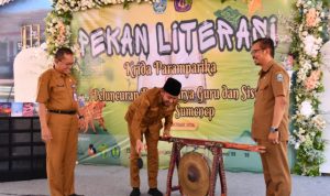 Pekan Literasi, Bupati Sumenep Ajak Pelajar Kritis Hadapi Arus Informasi